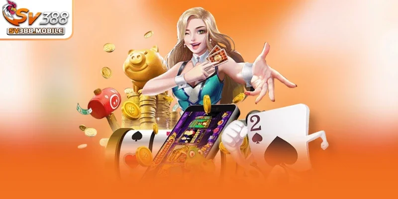 Giao diện sảnh Baccarat tại Casino SV388