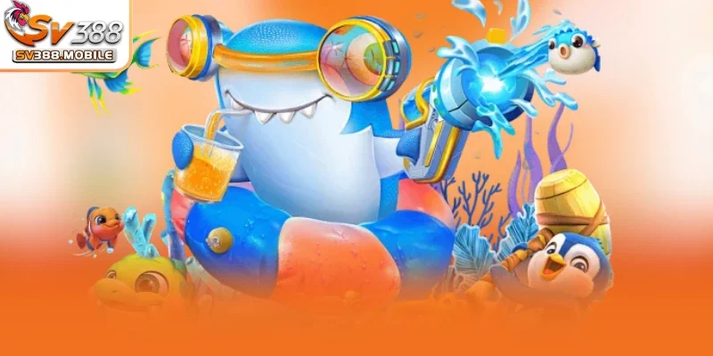 Những sinh vật và vũ khí trong game bắn cá SV388